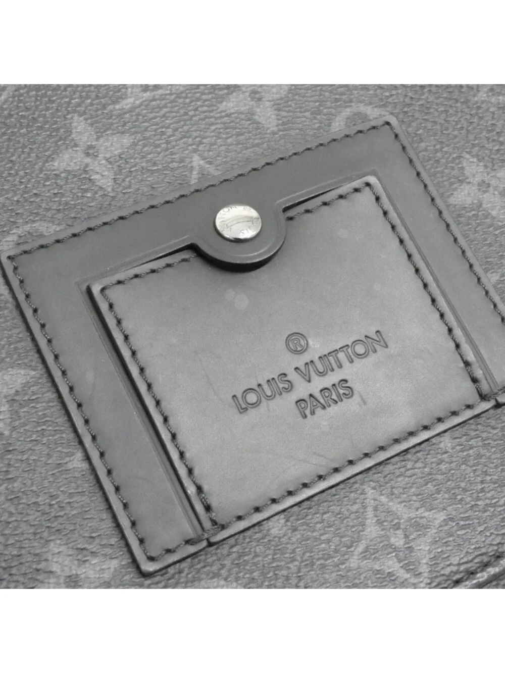 Louis Vuitton Monogram Eclipse Messenger Voyage MM Shoulder